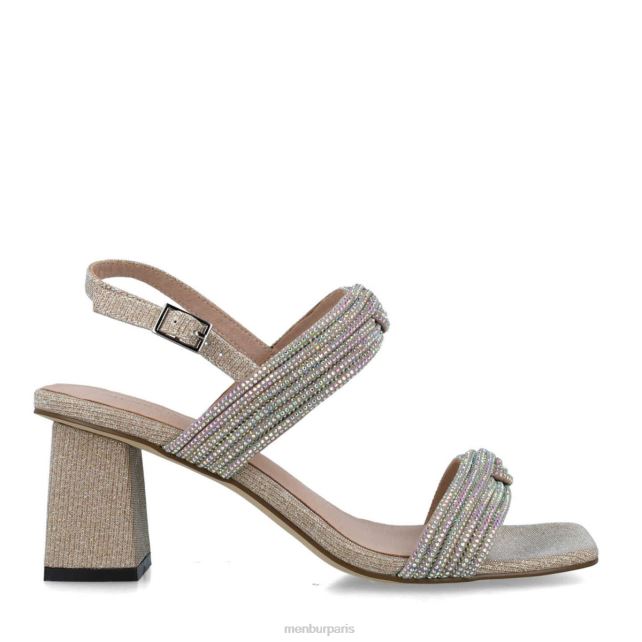 Menbur femmes cuarzo DVZ861636 talons moyens et bas or