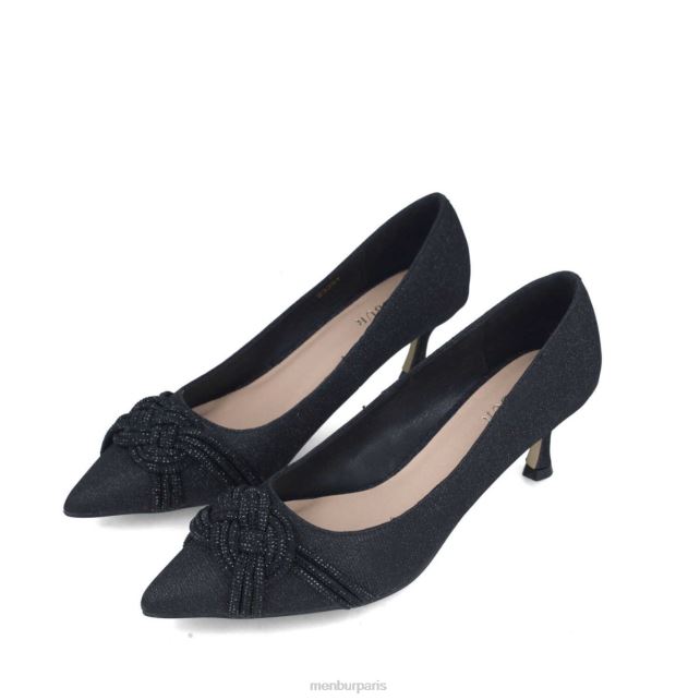 Menbur femmes cuarzo DVZ865616 talons moyens et bas noir