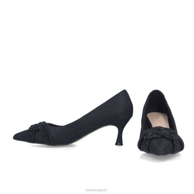 Menbur femmes cuarzo DVZ865616 talons moyens et bas noir