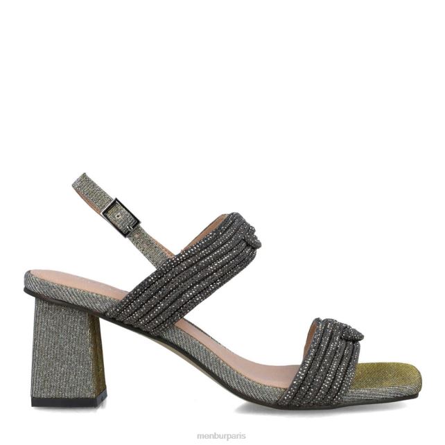 Menbur femmes cuarzo DVZ865631 talons moyens et bas gris