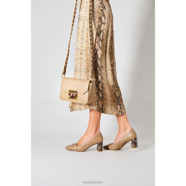 Menbur femmes démantoïde DVZ865619 talons moyens et bas brun