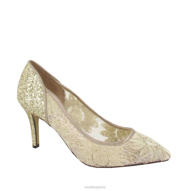 Menbur femmes delavigne DVZ861767 talons moyens et bas or