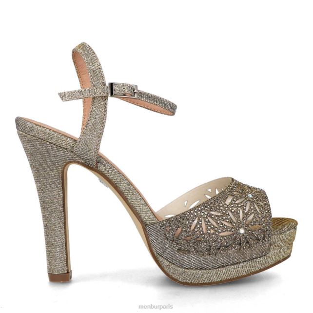 Menbur femmes deuxième DVZ861752 talons moyens et bas gris