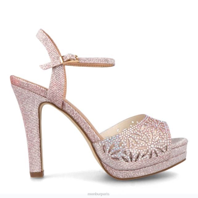 Menbur femmes deuxième DVZ865918 talons moyens et bas maquillage rose