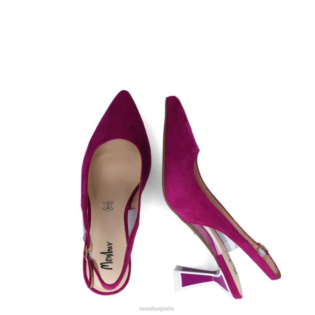 Menbur femmes diorita DVZ865640 talons moyens et bas violet