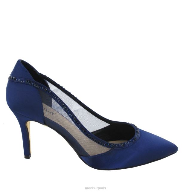 Menbur femmes espino DVZ866016 talons moyens et bas bleu foncé