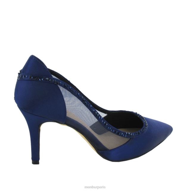 Menbur femmes espino DVZ866016 talons moyens et bas bleu foncé