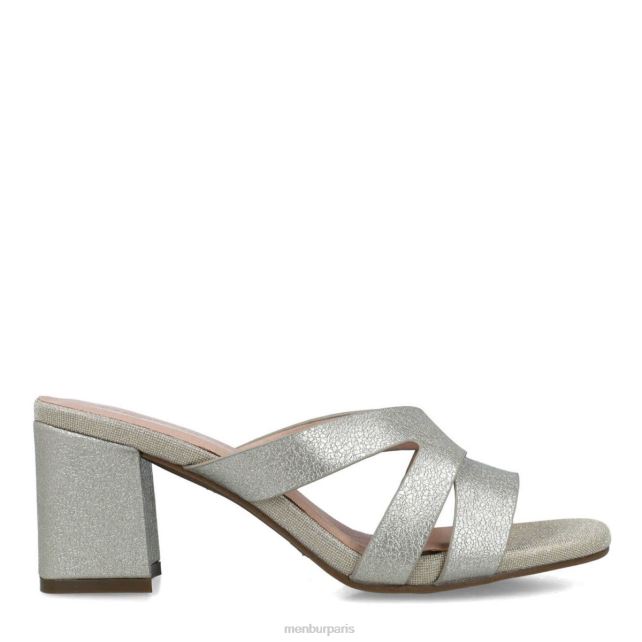 Menbur femmes estilbo DVZ865780 talons moyens et bas or