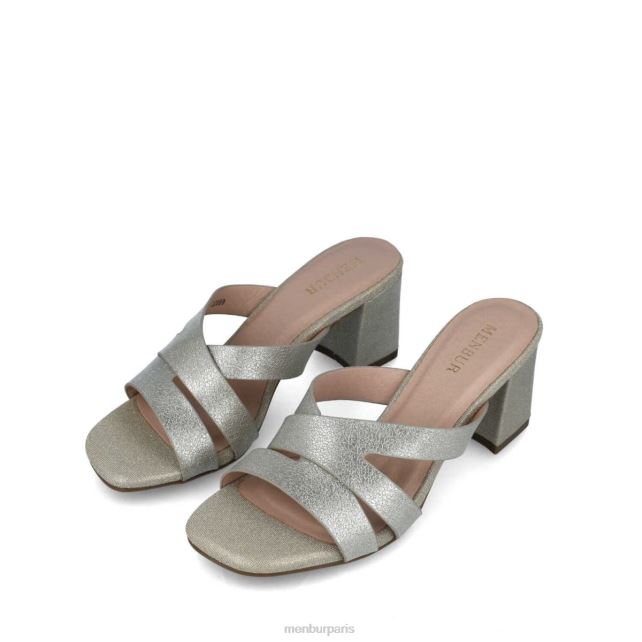 Menbur femmes estilbo DVZ865780 talons moyens et bas or