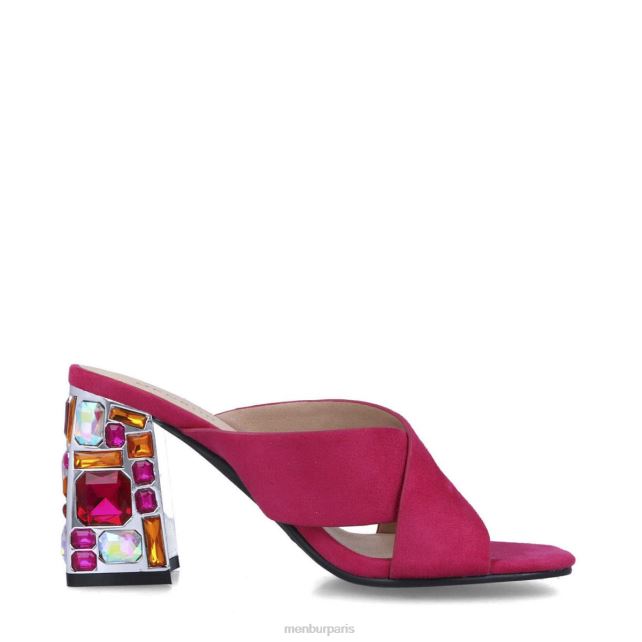 Menbur femmes eudéimonie DVZ865844 talons moyens et bas rose