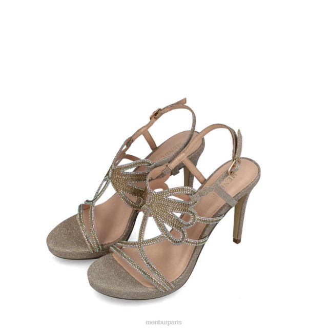 Menbur femmes euporie DVZ865759 talons moyens et bas or