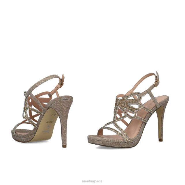 Menbur femmes euporie DVZ865759 talons moyens et bas or