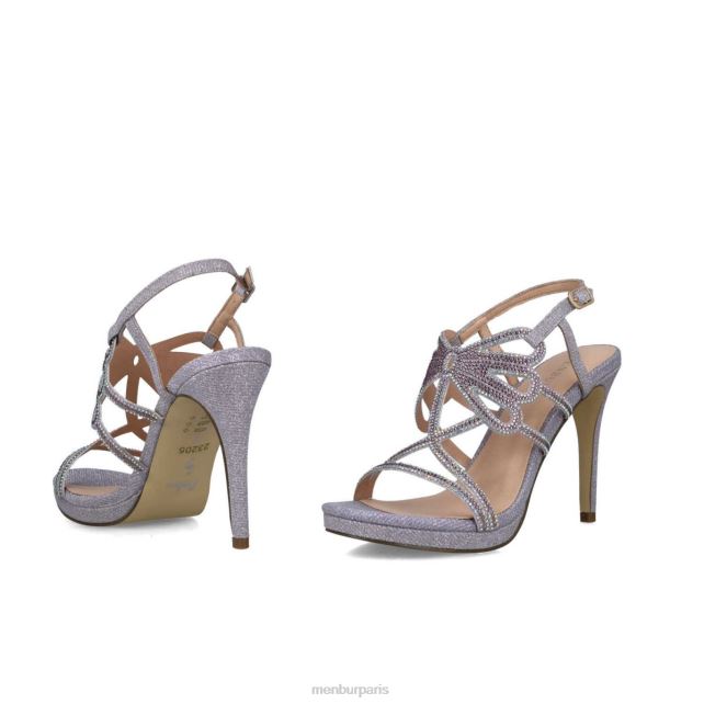 Menbur femmes euporie DVZ865762 talons moyens et bas violet