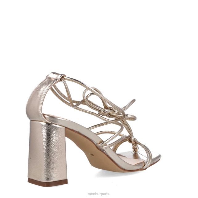 Menbur femmes eutimie DVZ865766 talons moyens et bas or