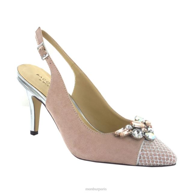 Menbur femmes faucène DVZ865973 talons moyens et bas maquillage rose