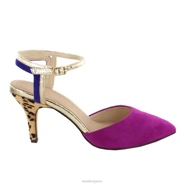 Menbur femmes fico DVZ861861 talons moyens et bas violet
