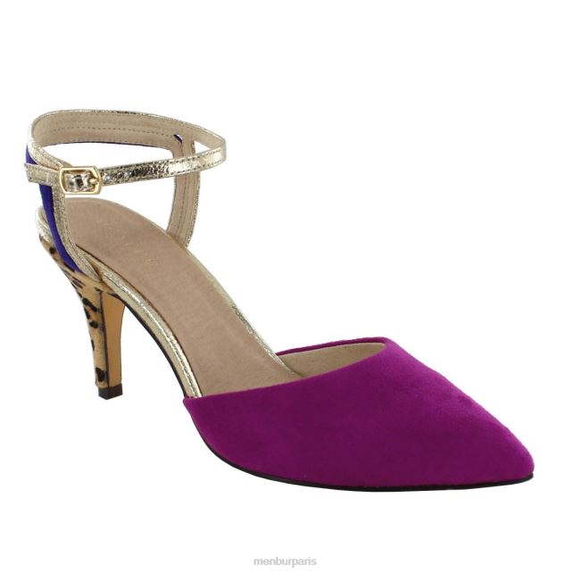 Menbur femmes fico DVZ861861 talons moyens et bas violet
