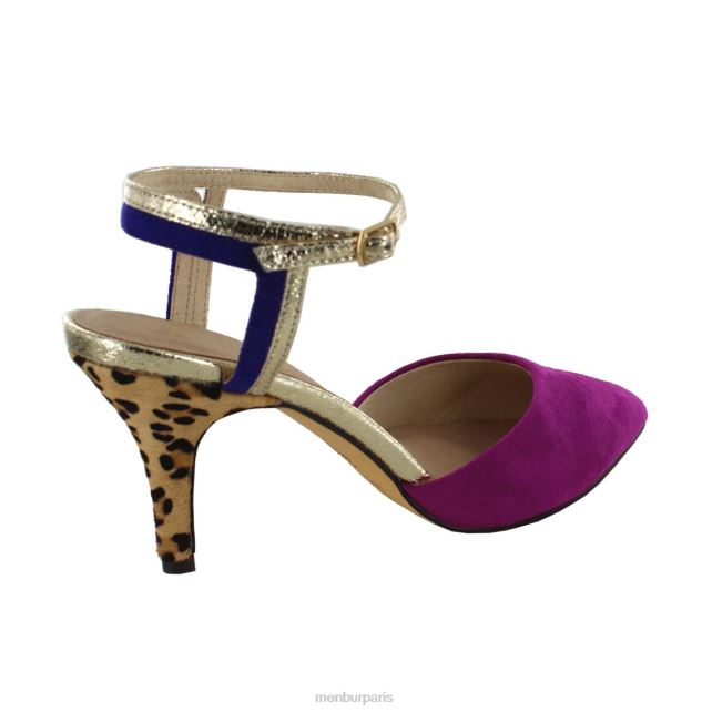 Menbur femmes fico DVZ861861 talons moyens et bas violet