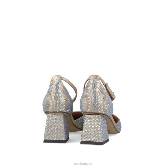 Menbur femmes fluorite DVZ861662 talons moyens et bas or