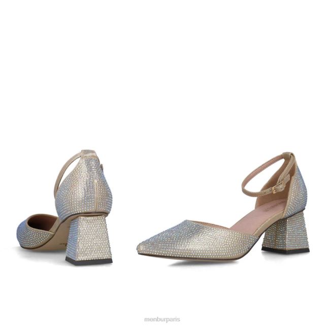Menbur femmes fluorite DVZ861662 talons moyens et bas or