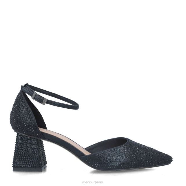 Menbur femmes fluorite DVZ865695 talons moyens et bas noir