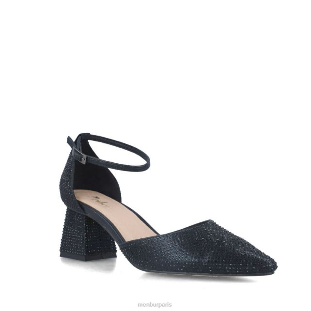 Menbur femmes fluorite DVZ865695 talons moyens et bas noir