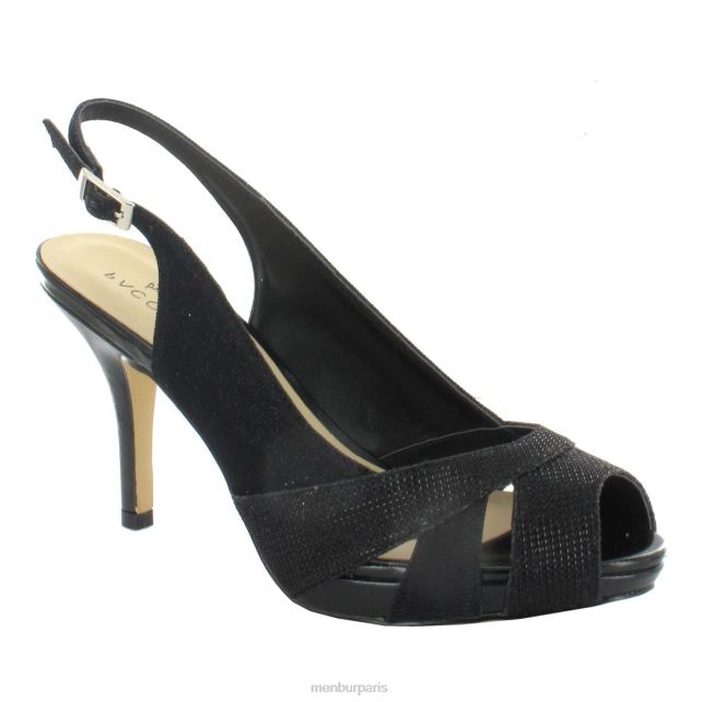 Menbur femmes forsitia DVZ861796 talons moyens et bas noir