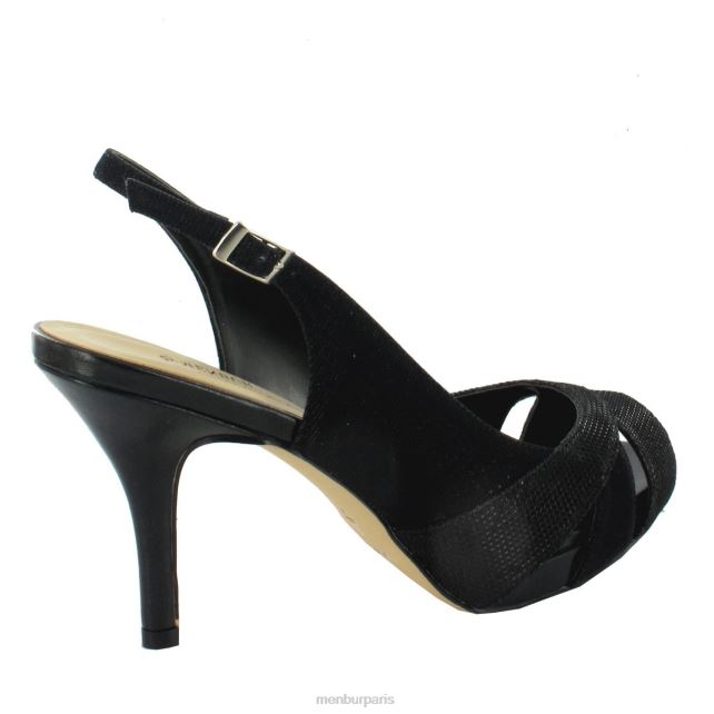 Menbur femmes forsitia DVZ861796 talons moyens et bas noir