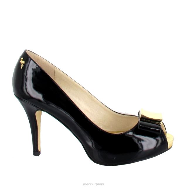 Menbur femmes galette DVZ861764 talons moyens et bas noir