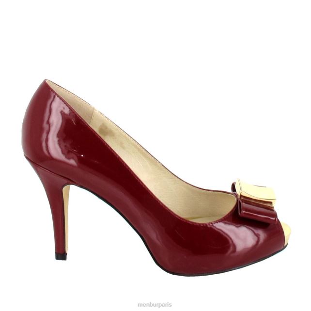 Menbur femmes galette DVZ865957 talons moyens et bas rouge
