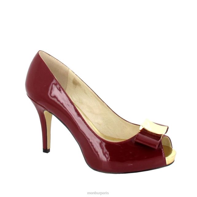 Menbur femmes galette DVZ865957 talons moyens et bas rouge