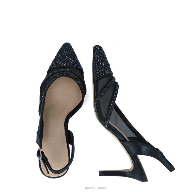 Menbur femmes glauco DVZ861700 talons moyens et bas noir