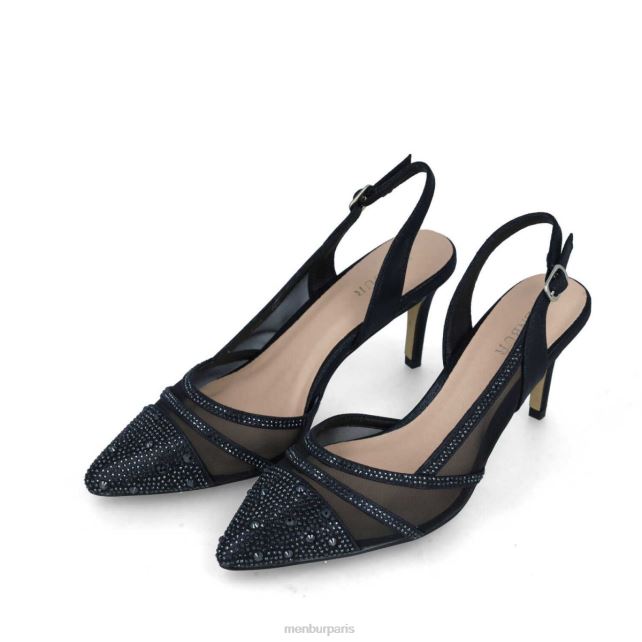 Menbur femmes glauco DVZ861700 talons moyens et bas noir