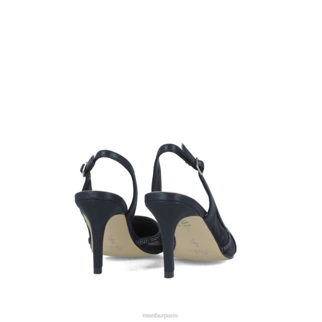 Menbur femmes glauco DVZ861700 talons moyens et bas noir