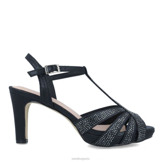 Menbur femmes glauco DVZ865799 talons moyens et bas noir