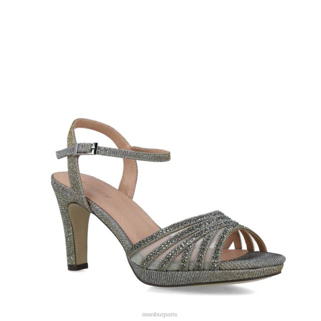 Menbur femmes goshenita DVZ865646 talons moyens et bas gris