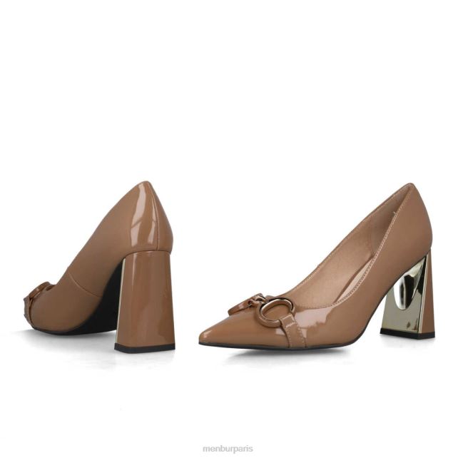 Menbur femmes granité DVZ861620 talons moyens et bas brun