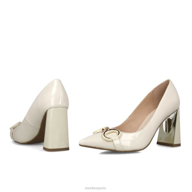 Menbur femmes granité DVZ865592 talons moyens et bas beige