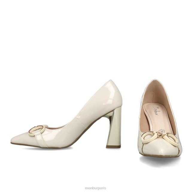 Menbur femmes granité DVZ865592 talons moyens et bas beige
