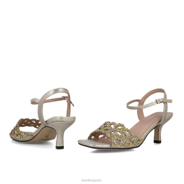 Menbur femmes grosularia DVZ861626 talons moyens et bas or