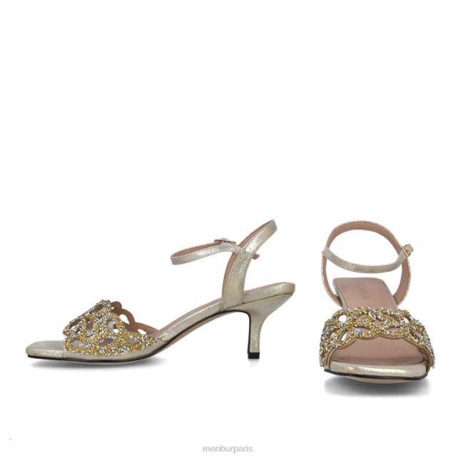 Menbur femmes grosularia DVZ861626 talons moyens et bas or