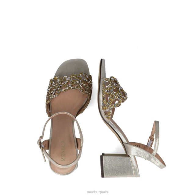 Menbur femmes grosularia DVZ861645 talons moyens et bas or