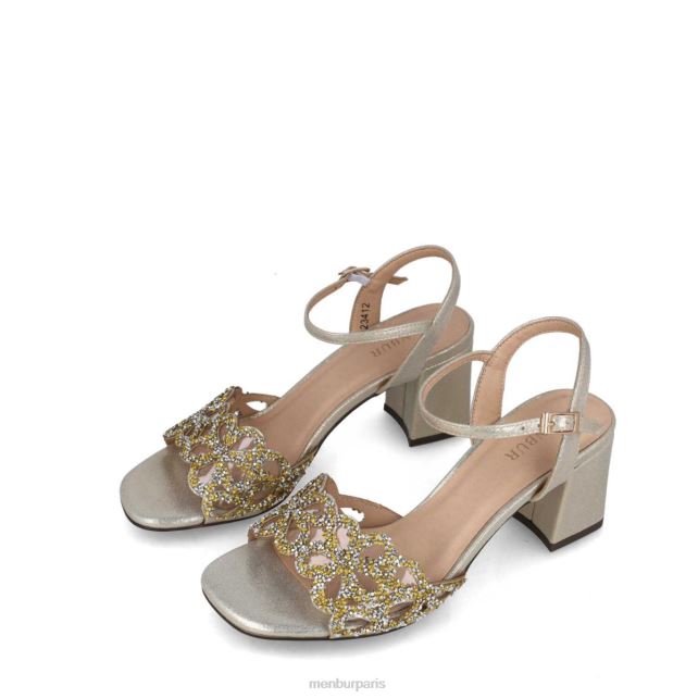 Menbur femmes grosularia DVZ861645 talons moyens et bas or