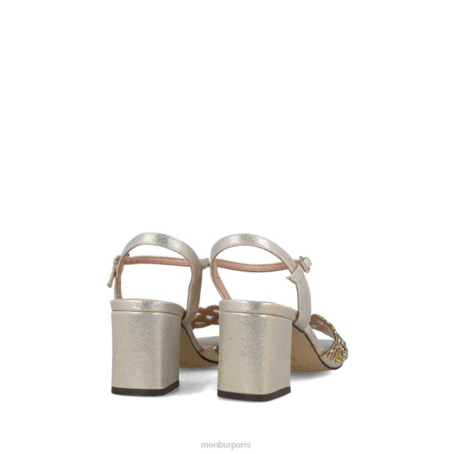Menbur femmes grosularia DVZ861645 talons moyens et bas or