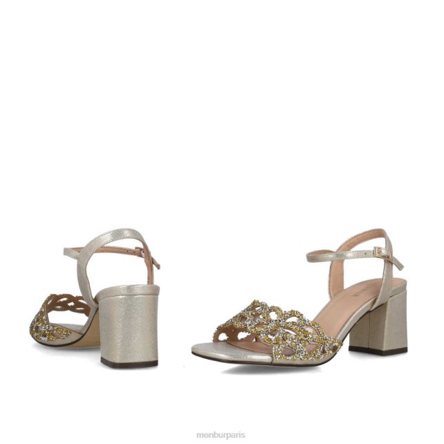 Menbur femmes grosularia DVZ861645 talons moyens et bas or
