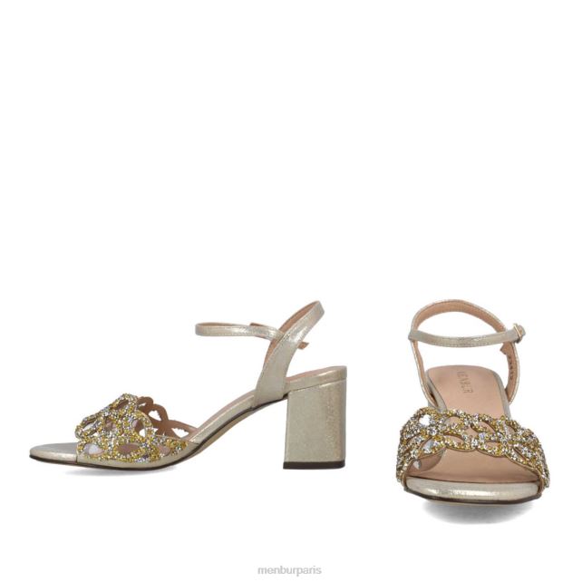 Menbur femmes grosularia DVZ861645 talons moyens et bas or