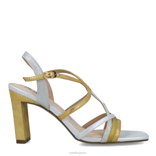 Menbur femmes héméra DVZ861681 talons moyens et bas jaune