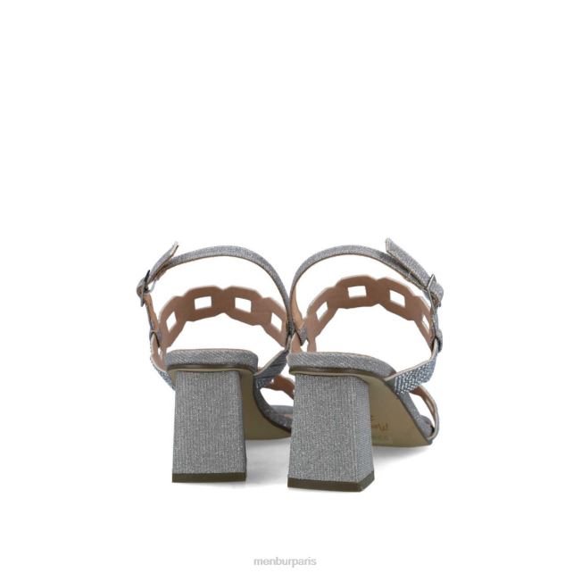 Menbur femmes héosforo DVZ861697 talons moyens et bas argent