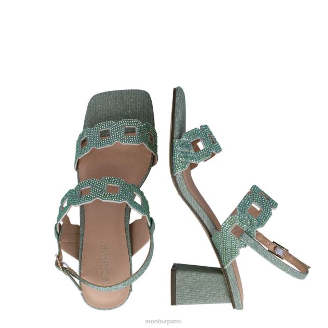 Menbur femmes héosforo DVZ865805 talons moyens et bas vert