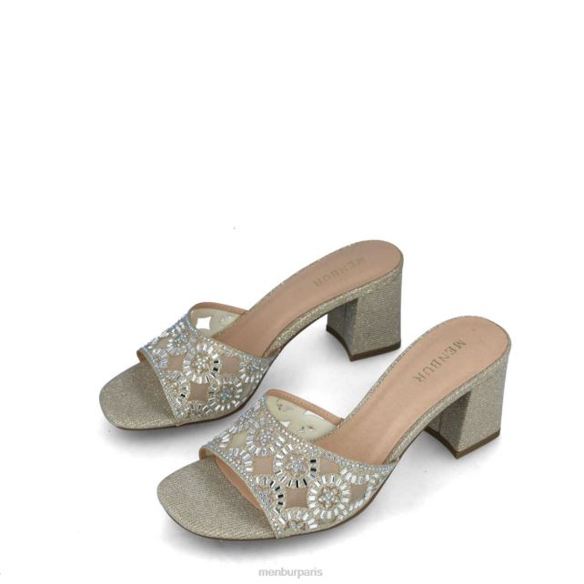 Menbur femmes hambergita DVZ861646 talons moyens et bas or